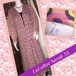 LuLaRoe Sarah in amazing purples & pinks XL 💕